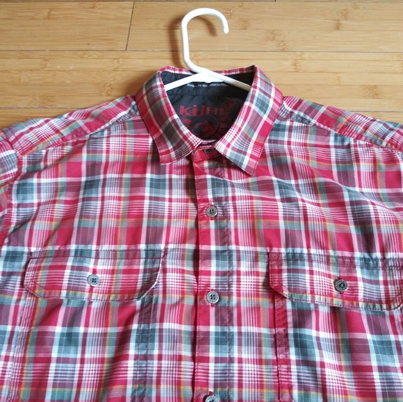Kuhl Other - Kuhl Outdoor Medium Short Sleeve Button Down Red